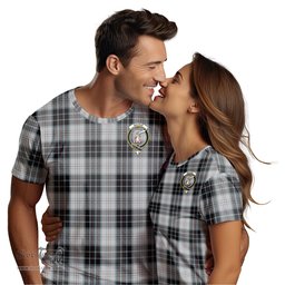 ScotsTee Shop Scottish MacRae Dress Clan Crest Tartan T Shirt for Family Tartan Matching Family T Shirts