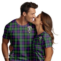 ScotsTee Shop Scottish Malcolm Clan Crest Tartan T Shirt for Family Tartan Matching Family T Shirts