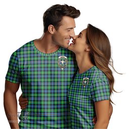 ScotsTee Shop Scottish Murray of Atholl Ancient Clan Crest Tartan T Shirt for Family Tartan Matching Family T Shirts