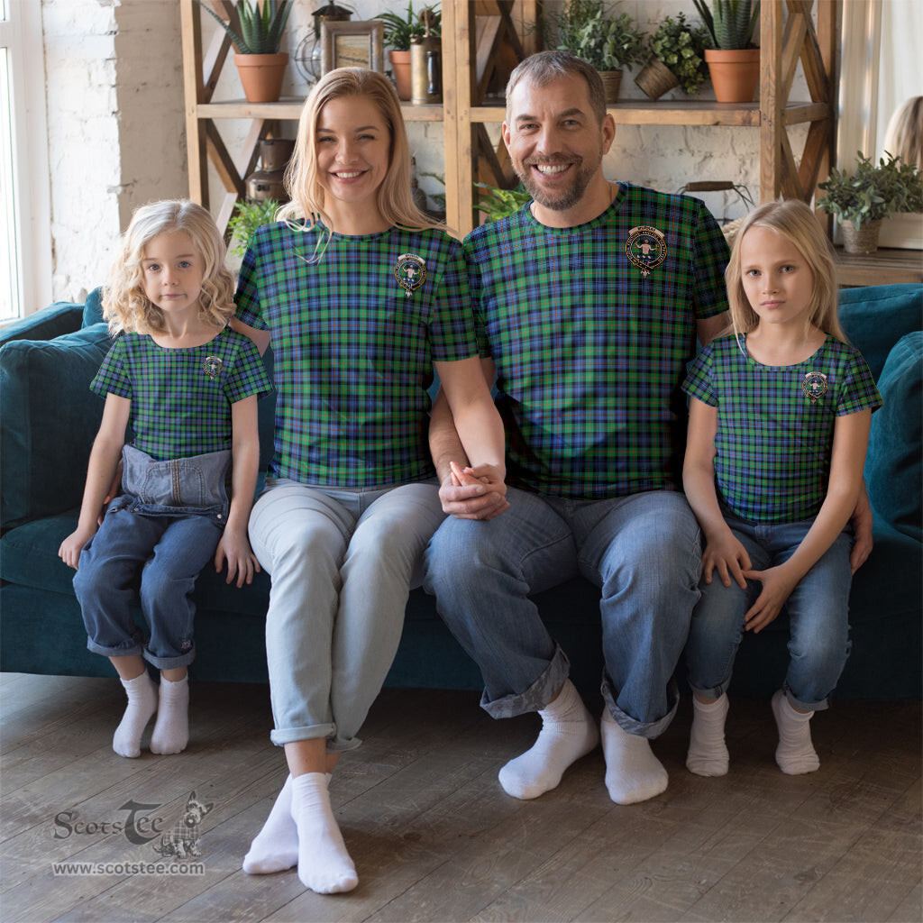 ScotsTee Shop Scottish Murray of Atholl Ancient Clan Crest Tartan T Shirt for Family Tartan Matching Family T Shirts