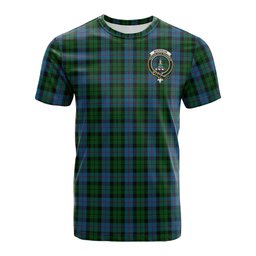 ScotsTee Shop Scottish Morrison Society Clan Crest Tartan T Shirt for Family Tartan Matching Family T Shirts
