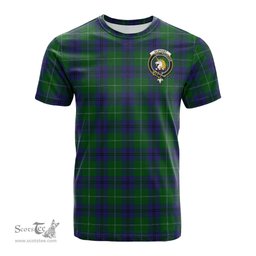 ScotsTee Shop Scottish Oliphant Clan Crest Tartan T Shirt for Family Tartan Matching Family T Shirts