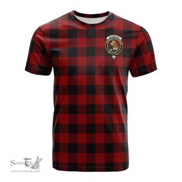 ScotsTee Shop Scottish Rob Roy Macgregor Clan Crest Tartan T Shirt for Family Tartan Matching Family T Shirts