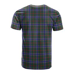 ScotsTee Shop Scottish Ogilvie (Ogilvy) Hunting Modern Clan Crest Tartan T Shirt for Family Tartan Matching Family T Shirts