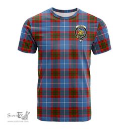 ScotsTee Shop Scottish Newton Clan Crest Tartan T Shirt for Family Tartan Matching Family T Shirts