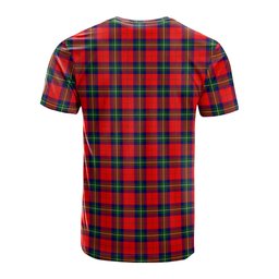 ScotsTee Shop Scottish Ruthven Modern Clan Crest Tartan T Shirt for Family Tartan Matching Family T Shirts