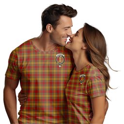 ScotsTee Shop Scottish Scrymgeour Clan Crest Tartan T Shirt for Family Tartan Matching Family T Shirts