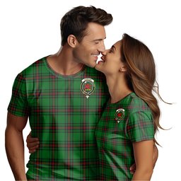 ScotsTee Shop Scottish Primrose Clan Crest Tartan T Shirt for Family Tartan Matching Family T Shirts