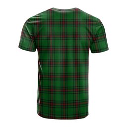 ScotsTee Shop Scottish Primrose Clan Crest Tartan T Shirt for Family Tartan Matching Family T Shirts