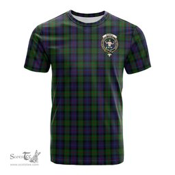 ScotsTee Shop Scottish Murray of Atholl Clan Crest Tartan T Shirt for Family Tartan Matching Family T Shirts