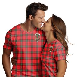 ScotsTee Shop Scottish Seton Modern Clan Crest Tartan T Shirt for Family Tartan Matching Family T Shirts