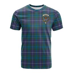 ScotsTee Shop Scottish Sandilands Clan Crest Tartan T Shirt for Family Tartan Matching Family T Shirts