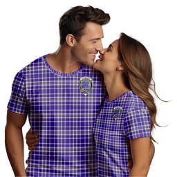 ScotsTee Shop Scottish Ochterlony Clan Crest Tartan T Shirt for Family Tartan Matching Family T Shirts