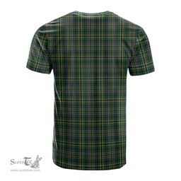 ScotsTee Shop Scottish Scott Green Clan Crest Tartan T Shirt for Family Tartan Matching Family T Shirts