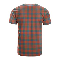 ScotsTee Shop Scottish Robertson Ancient Clan Crest Tartan T Shirt for Family Tartan Matching Family T Shirts