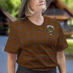 ScotsTee Shop Scottish Seton Hunting Modern Clan Crest Tartan T Shirt for Family Tartan Matching Family T Shirts