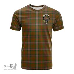 ScotsTee Shop Scottish Scott Brown Modern Clan Crest Tartan T Shirt for Family Tartan Matching Family T Shirts