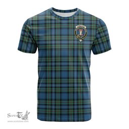 ScotsTee Shop Scottish Robertson Hunting Ancient Clan Crest Tartan T Shirt for Family Tartan Matching Family T Shirts
