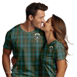 ScotsTee Shop Scottish Ross Hunting Clan Crest Tartan T Shirt for Family Tartan Matching Family T Shirts