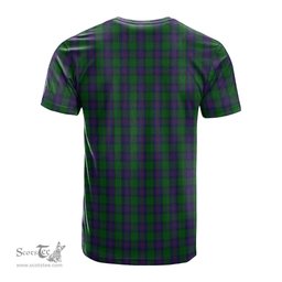 ScotsTee Shop Scottish Shaw Clan Crest Tartan T Shirt for Family Tartan Matching Family T Shirts