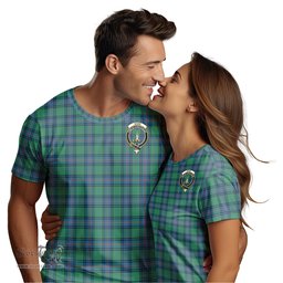 ScotsTee Shop Scottish Shaw Ancient Clan Crest Tartan T Shirt for Family Tartan Matching Family T Shirts