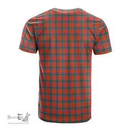 ScotsTee Shop Scottish Sinclair Ancient Clan Crest Tartan T Shirt for Family Tartan Matching Family T Shirts