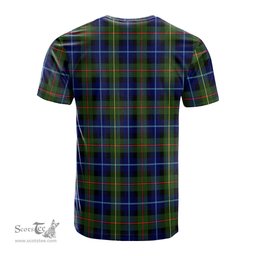 ScotsTee Shop Scottish Smith Modern Clan Crest Tartan T Shirt for Family Tartan Matching Family T Shirts