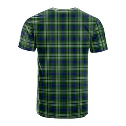 ScotsTee Shop Scottish Spottiswood Clan Crest Tartan T Shirt for Family Tartan Matching Family T Shirts