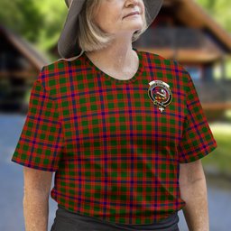 ScotsTee Shop Scottish Skene Modern Clan Crest Tartan T Shirt for Family Tartan Matching Family T Shirts