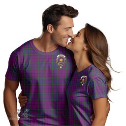 ScotsTee Shop Scottish Wardlaw Clan Crest Tartan T Shirt for Family Tartan Matching Family T Shirts