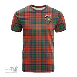 ScotsTee Shop Scottish Stewart of Appin Ancient Clan Crest Tartan T Shirt for Family Tartan Matching Family T Shirts