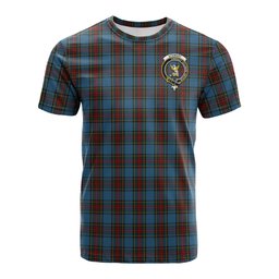ScotsTee Shop Scottish Stewart Royal Blue Clan Crest Tartan T Shirt for Family Tartan Matching Family T Shirts