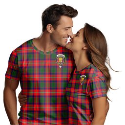 ScotsTee Shop Scottish Wauchope Clan Crest Tartan T Shirt for Family Tartan Matching Family T Shirts