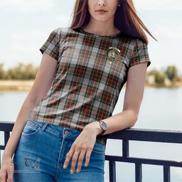 ScotsTee Shop Scottish Stewart Dress Clan Crest Tartan T Shirt for Family Tartan Matching Family T Shirts