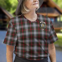ScotsTee Shop Scottish Stewart Dress Clan Crest Tartan T Shirt for Family Tartan Matching Family T Shirts
