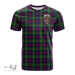 ScotsTee Shop Scottish Wilson Clan Crest Tartan T Shirt for Family Tartan Matching Family T Shirts