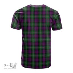 ScotsTee Shop Scottish Wilson Clan Crest Tartan T Shirt for Family Tartan Matching Family T Shirts