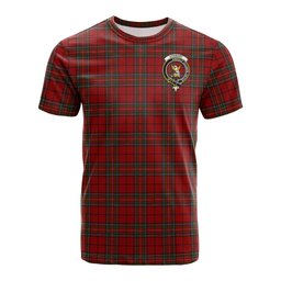 ScotsTee Shop Scottish Stewart of Galloway Clan Crest Tartan T Shirt for Family Tartan Matching Family T Shirts