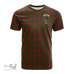 ScotsTee Shop Scottish Turnbull Dress Clan Crest Tartan T Shirt for Family Tartan Matching Family T Shirts