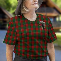 ScotsTee Shop Scottish Turnbull Dress Clan Crest Tartan T Shirt for Family Tartan Matching Family T Shirts
