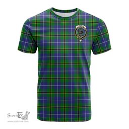 ScotsTee Shop Scottish Turnbull Hunting Clan Crest Tartan T Shirt for Family Tartan Matching Family T Shirts