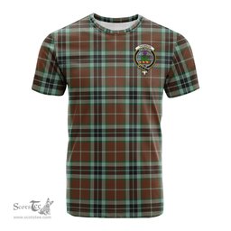 ScotsTee Shop Scottish Thomson Hunting Modern Clan Crest Tartan T Shirt for Family Tartan Matching Family T Shirts