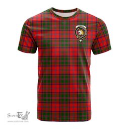 ScotsTee Shop Scottish Stewart of Appin Modern Clan Crest Tartan T Shirt for Family Tartan Matching Family T Shirts