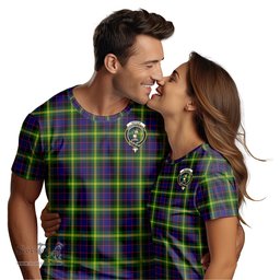 ScotsTee Shop Scottish Watson Modern Clan Crest Tartan T Shirt for Family Tartan Matching Family T Shirts