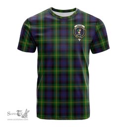 ScotsTee Shop Scottish Watson Clan Crest Tartan T Shirt for Family Tartan Matching Family T Shirts