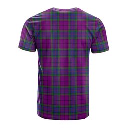 ScotsTee Shop Scottish Wardlaw Modern Clan Crest Tartan T Shirt for Family Tartan Matching Family T Shirts