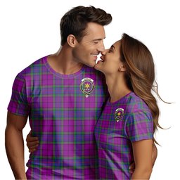 ScotsTee Shop Scottish Wardlaw Modern Clan Crest Tartan T Shirt for Family Tartan Matching Family T Shirts