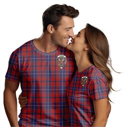 ScotsTee Shop Scottish Wishart Dress Clan Crest Tartan T Shirt for Family Tartan Matching Family T Shirts