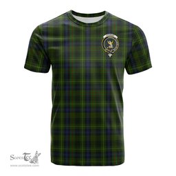 ScotsTee Shop Scottish Stewart Hunting Clan Crest Tartan T Shirt for Family Tartan Matching Family T Shirts