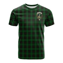 ScotsTee Shop Scottish Wallace Hunting Clan Crest Tartan T Shirt for Family Tartan Matching Family T Shirts